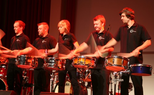 Drummer Circle Karlsruhe , Schulkonzert
