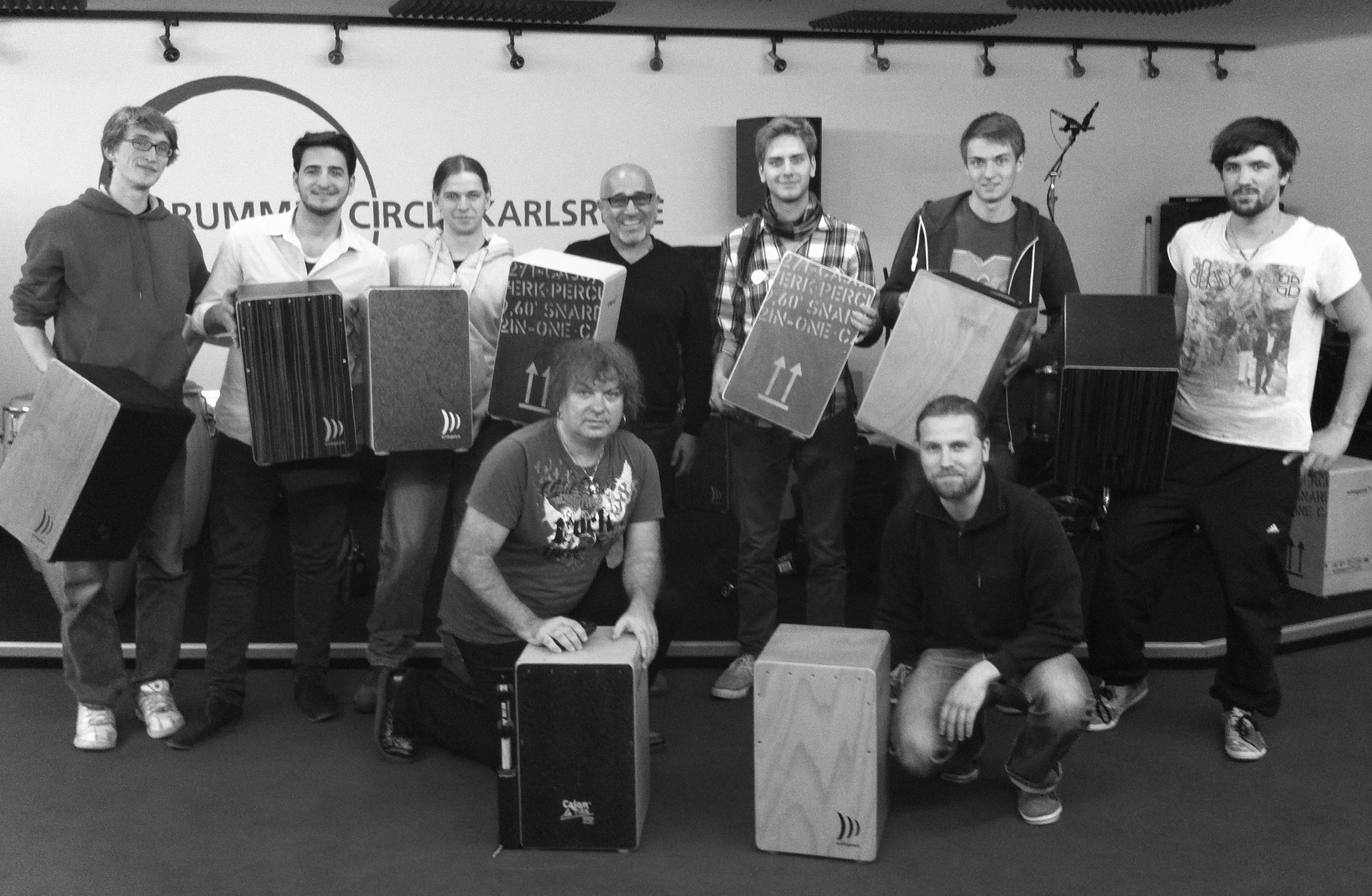 Eric Bornbaum Drummer Circle Karlsruhe