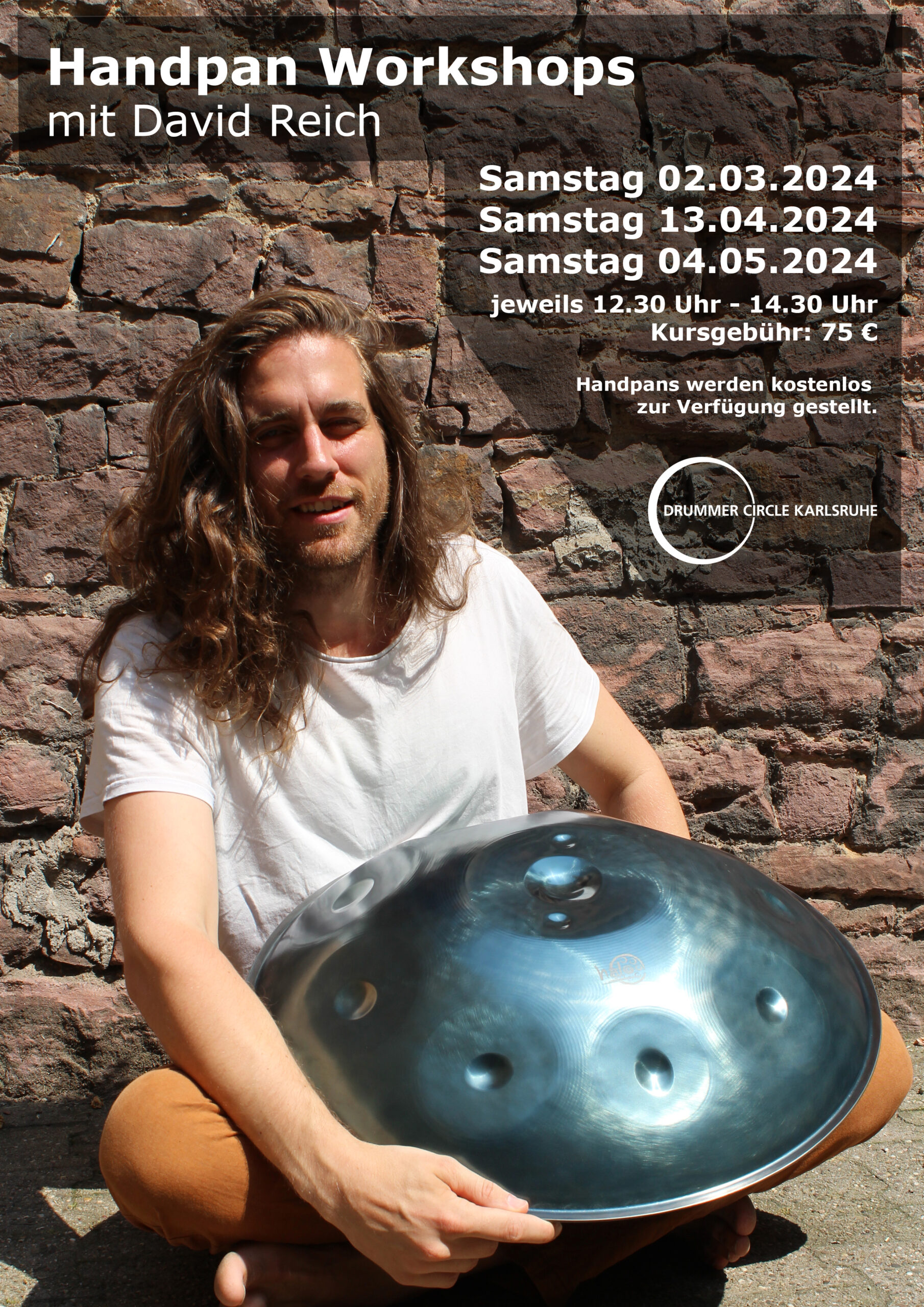 David Reich Handpan Workshops 2024